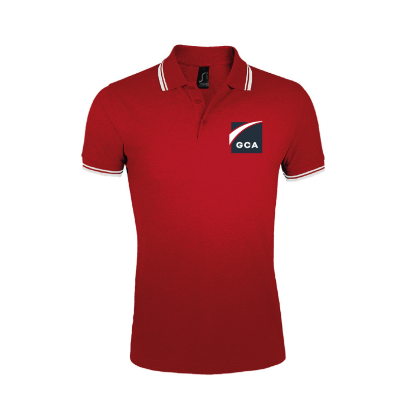 Polo contrasté Homme