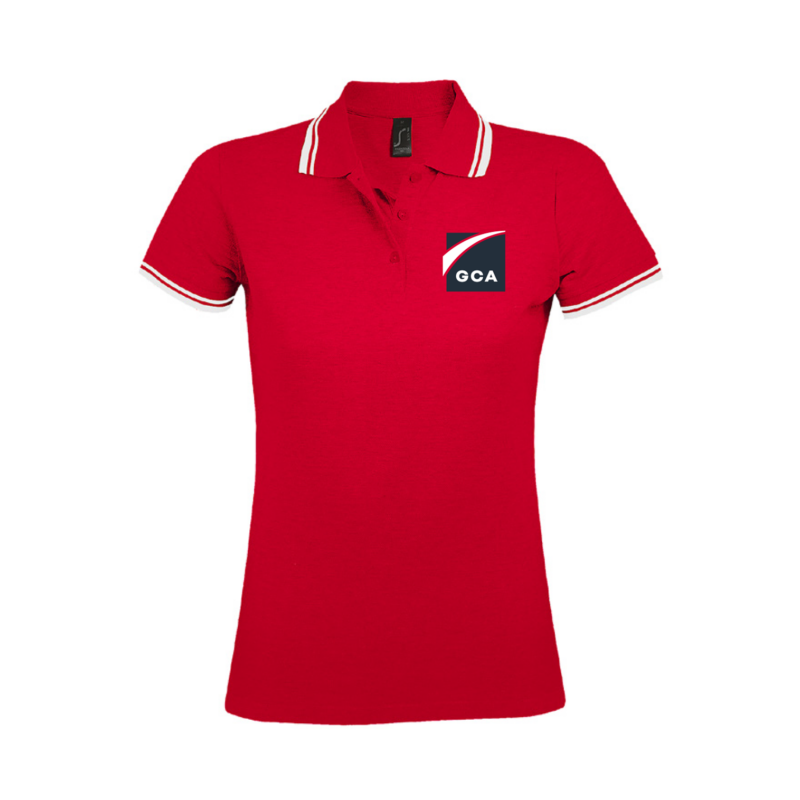 Polo contrasté Femme